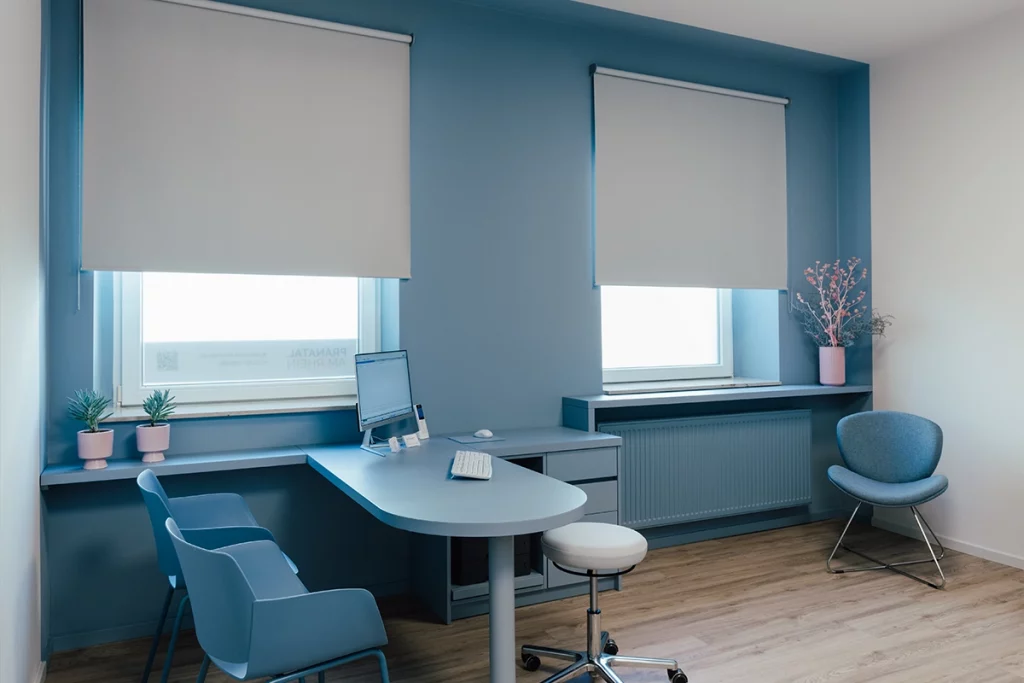 Pränatal am Rhein | Ansicht des Behandlungsraums